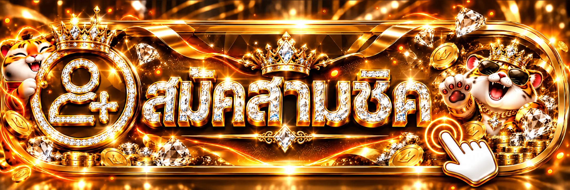 ปุ่มสมัครสมาชิก STARPLUS365 พร้อม Fortune Tiger